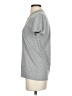 Platinum Solid Gray Short Sleeve Turtleneck Size S - photo 5