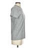 Platinum Solid Gray Short Sleeve Turtleneck Size S - photo 4