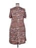 Olivia Matthews Pink Short Sleeve Blouse Size 2X - photo 2