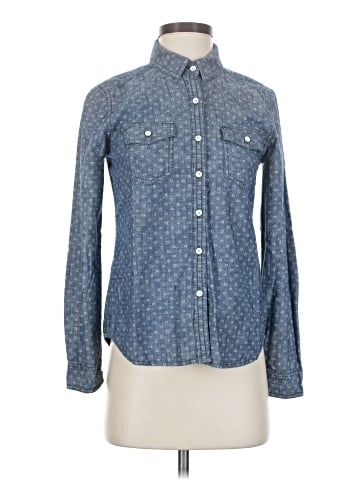 Halogen Long Sleeve Button-Down Shirt (view 1)