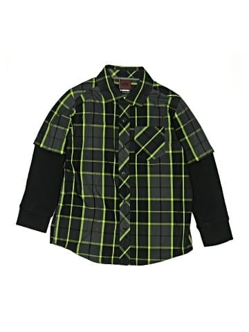 Tony Hawk Long Sleeve Button-Down Shirt (view 1)