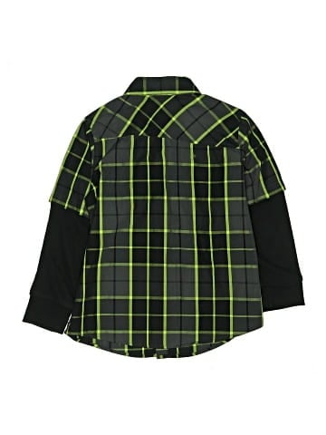 Tony Hawk Long Sleeve Button-Down Shirt (view 2)