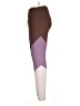 Onzie 100% Nylon Color Block Purple Brown Active Pants Size L - photo 5