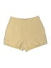 L'Agence Chevron-herringbone Gold Shorts Size Med (2) - photo 1