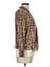 Zara Basic 100% Polyester Print Gold Orange Blazer Size M - photo 4