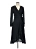 Parker 100% Polyester Black Cocktail Dress Size 4 - photo 1