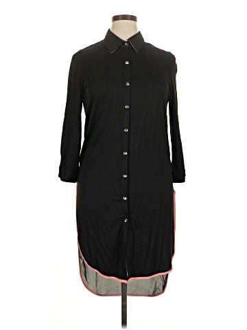 Patrizia Luca 3/4 Sleeve Button-Down Shirt (view 1)