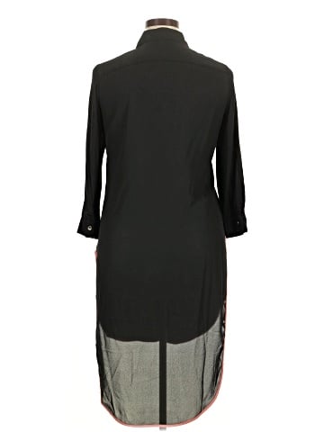 Patrizia Luca 3/4 Sleeve Button-Down Shirt (view 2)