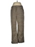 Dickies Plaid Brown Casual Pants Size 7 - photo 1