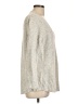 Lou & Grey Metallic Silver Pullover Sweater Size L - photo 4