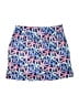 Vineyard Vines 100% Polyester Print Blue Casual Skirt Size 4 - photo 2