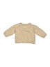 H&M 100% Cotton Tan Sweatshirt 0-3 MO / 3 MO - photo 2