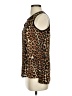 Express 100% Polyester Brown Sleeveless Blouse Size XS - photo 5