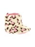 Unbranded Animal Print Pink Ivory Booties Size 2 (baby) - photo 1