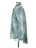 Athleta Argyle Teal Long Sleeve Blouse Size S - photo 5