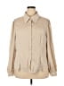Shein Curve 100% Polyester Tan Long Sleeve Blouse Size 3X - photo 1