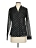 Halogen Black Long Sleeve Blouse Size XS - photo 1