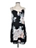 Socialite 100% Polyester Floral Black Casual Dress Size S - photo 1