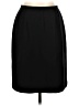 Norton McNaughton 100% Polyester Solid Black Formal Skirt Size 10 - photo 1