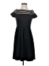 Yellow Star Stripes Black Casual Dress Size S - photo 1