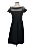 Yellow Star Stripes Black Casual Dress Size S - photo 2