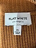 Flat White 100% Cotton Brown Pullover Sweater Size M - photo 4