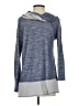 Ezra Blue Pullover Sweater Size S - photo 2