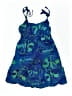 Assorted Brands 100% Rayon Tropical Blue Dress Size 3 - 4 - photo 1