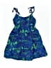 Assorted Brands 100% Rayon Tropical Blue Dress Size 3 - 4 - photo 2