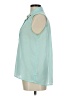 XXI 100% Polyester Teal Blue Sleeveless Blouse Size M - photo 5