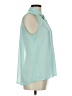 XXI 100% Polyester Teal Blue Sleeveless Blouse Size M - photo 4