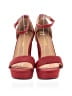 Fashion Nova Red Sandals Size 6 - photo 2