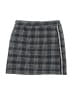 Area Code 407 Plaid Gray Skirt Size 12 - photo 1