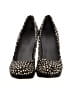 Market Animal Print Black Heels Size 6 1/2 - photo 2