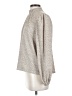 Ann Taylor LOFT Polka Dots Gray Long Sleeve Blouse Size S - photo 5