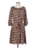 The Webster at Target 100% Polyester Print Black Casual Dress Size XS - photo 1