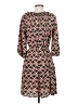 The Webster at Target 100% Polyester Print Black Casual Dress Size XS - photo 2