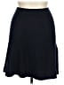 Unbranded Solid Black Blue Casual Skirt Size XL - photo 1