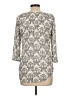 Maurices 100% Rayon Gray 3/4 Sleeve Blouse Size L - photo 2