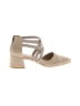 Eileen Fisher Tan Heels Size 10 - photo 1