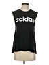 Adidas 100% Polyester Black Sleeveless T-Shirt Size S - photo 1