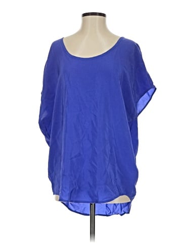Joie Short Sleeve Silk Top (view 1)