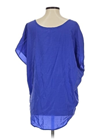 Joie Short Sleeve Silk Top (view 2)