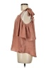 Soprano 100% Polyester Brown 3/4 Sleeve Blouse Size M - photo 5