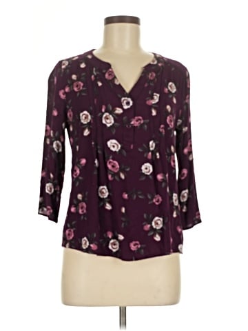 Monday Fun 3/4 Sleeve Blouse (view 1)