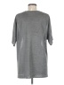 H By Halston Gray Short Sleeve Top Size M - photo 2