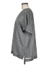H By Halston Gray Short Sleeve Top Size M - photo 5