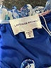 Lavender Brown 100% Polyester Paisley Blue Cocktail Dress Size M - photo 7