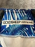 Goldsheep Print Blue Active Pants Size XS - photo 4