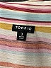 Torrid Stripes Orange Sleeveless Button-Down Shirt Size 3X Plus (3) - photo 7